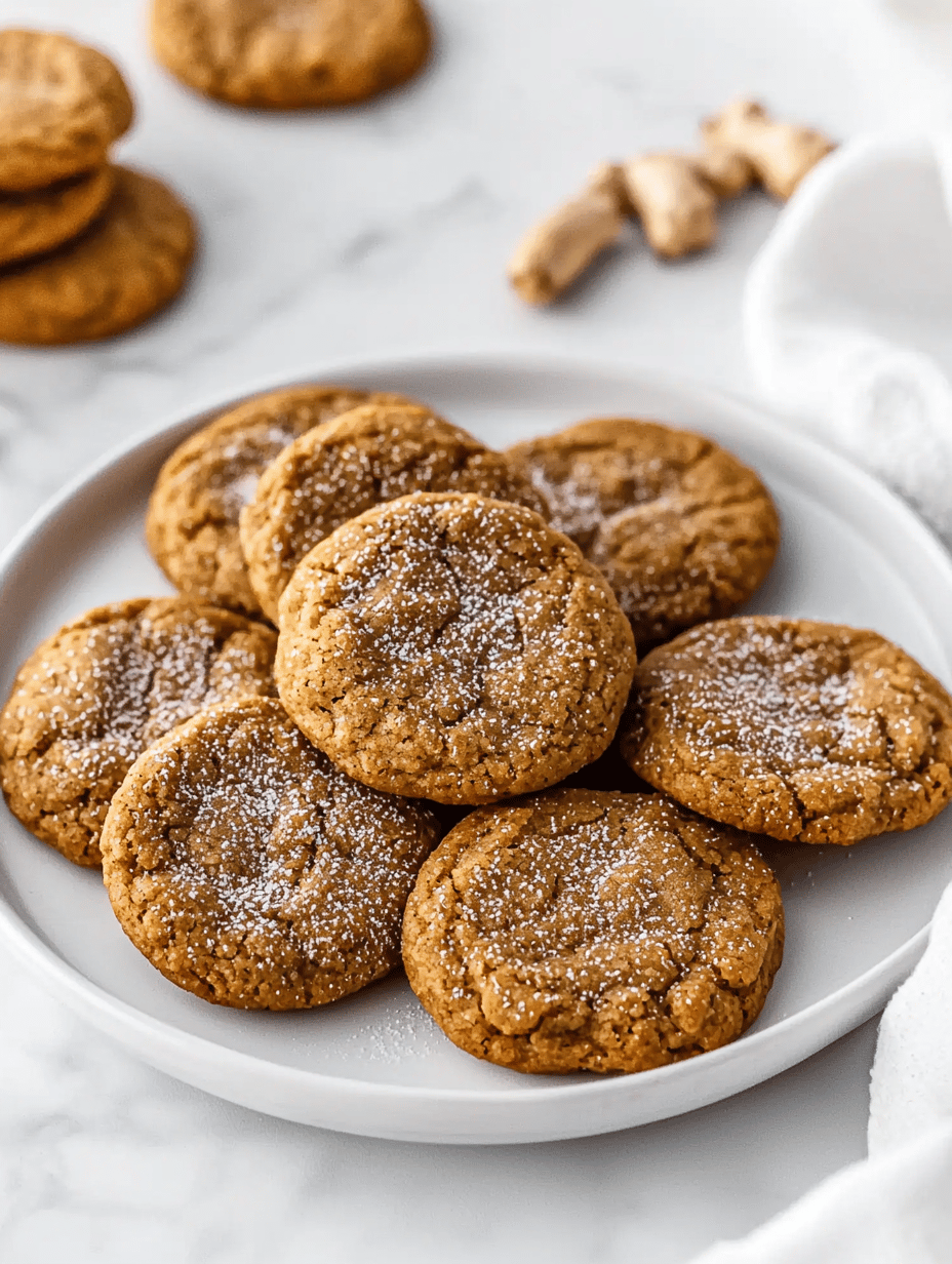 Ginger Cookies That Actually Know What They’re Doing