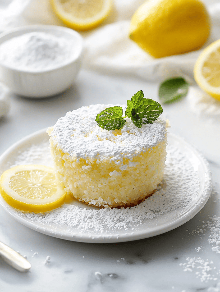 Lemon Mug Cake: When Citrus Meets Cozy in Your Microwave