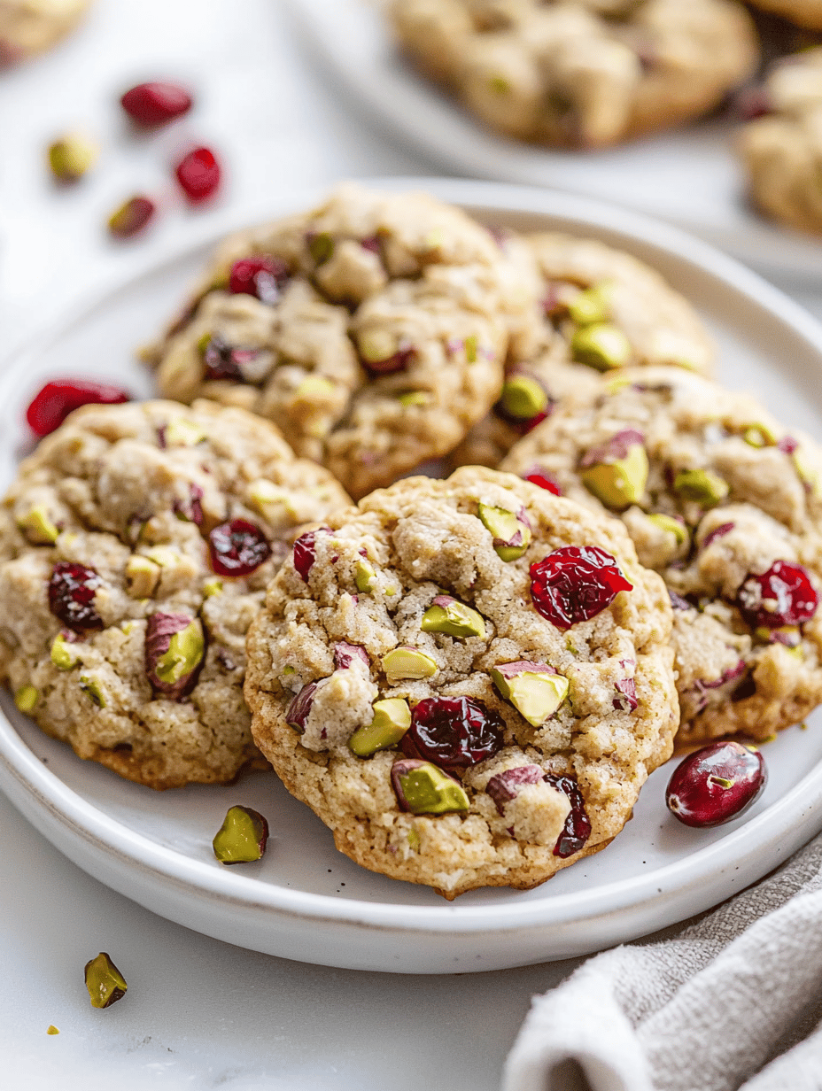 Cranberry Pistachio Shortbread Cookies: A Unexpected Holiday Flip