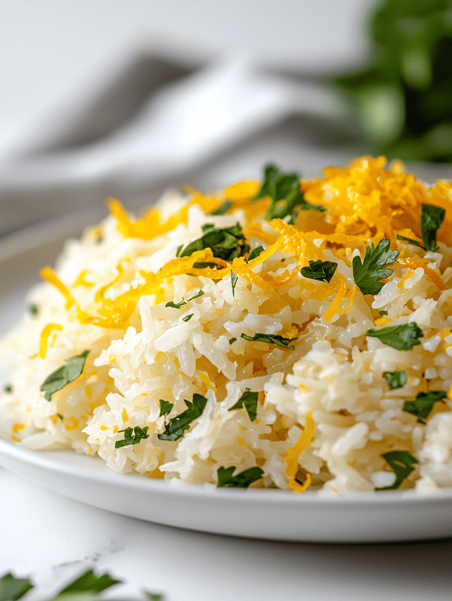 Mediterranean Lemon Rice & Cabbage — But Not How You Expect