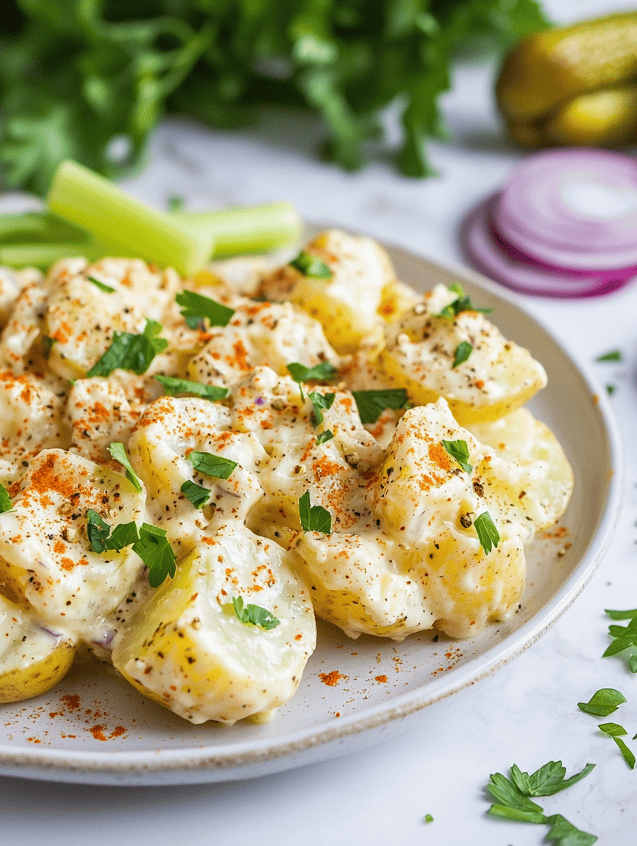 Quick Fix Potato Salad — No Boil, No Fuss, Just Real Flavor