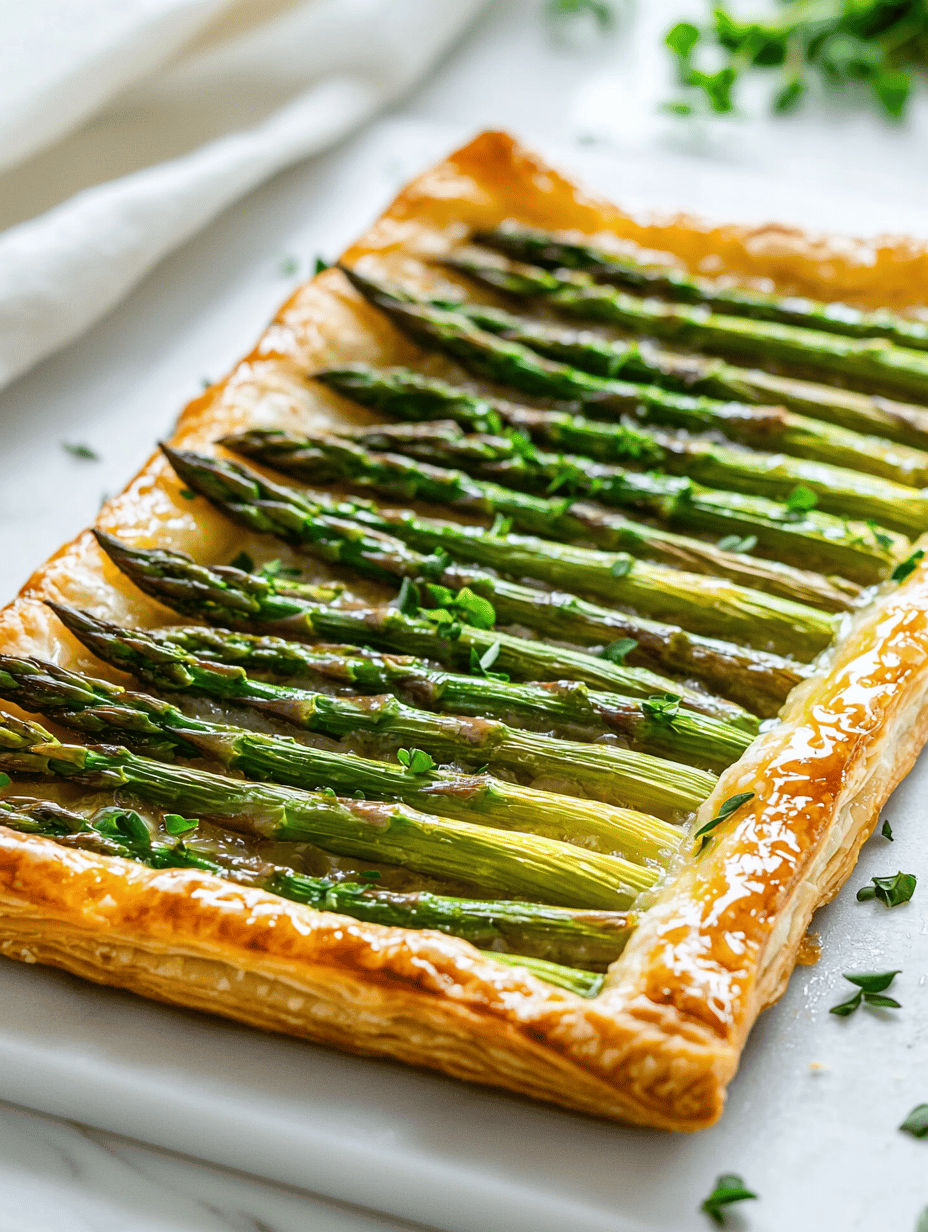The Asparagus Tart That Makes You Feel Like a Picnic in Your Own Kitchen