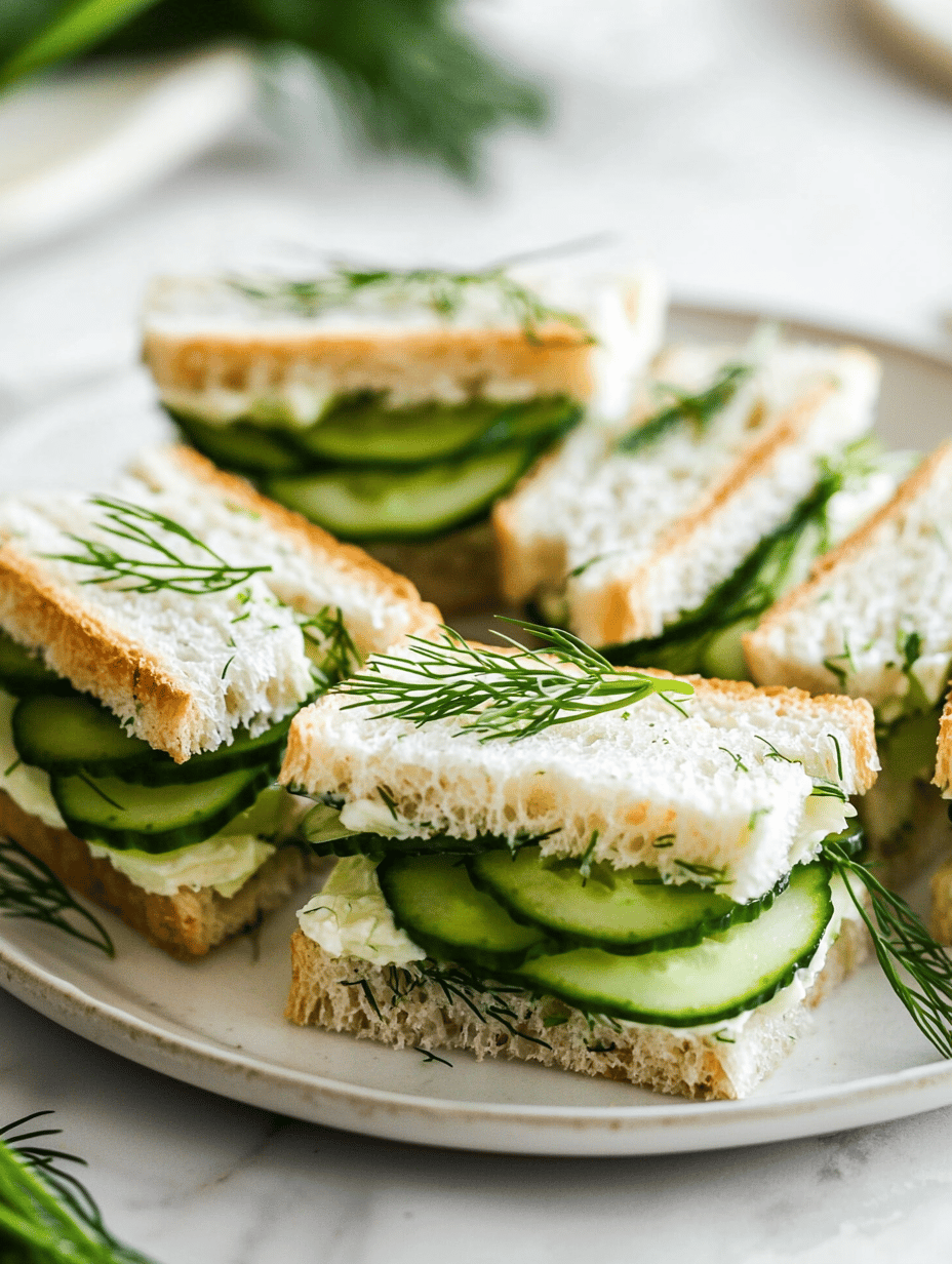 Cucumber Tea Sandwiches: The Secret Ingredient You’re Not Expecting