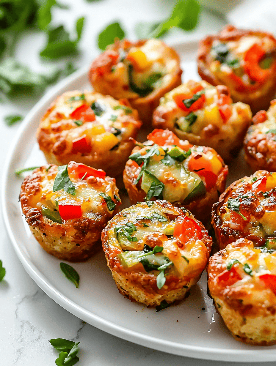 Veggie Pizza Bites: The Snack I Made to Survive the Grocery Store Madness