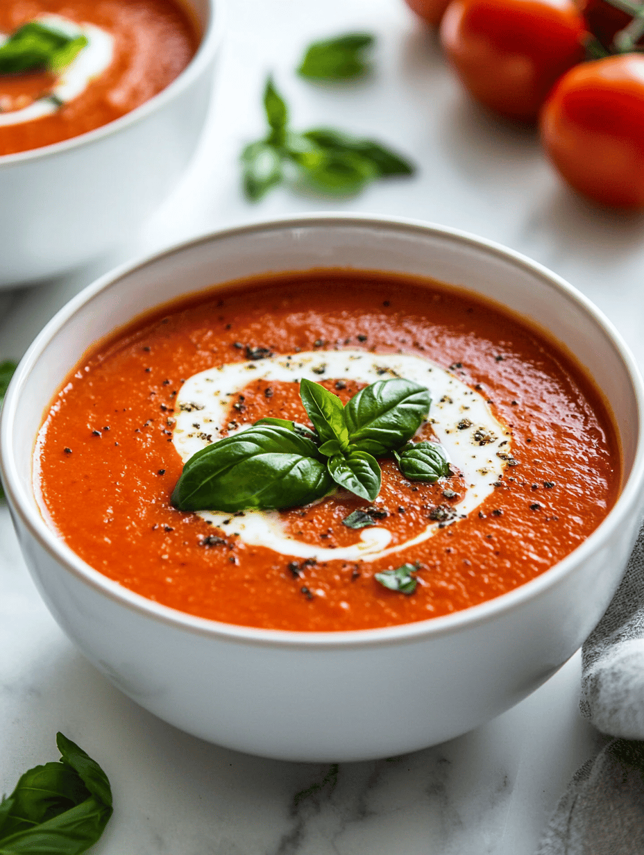 Creamy Tomato Soup — The Unexpected Depth of a Childhood Favorite
