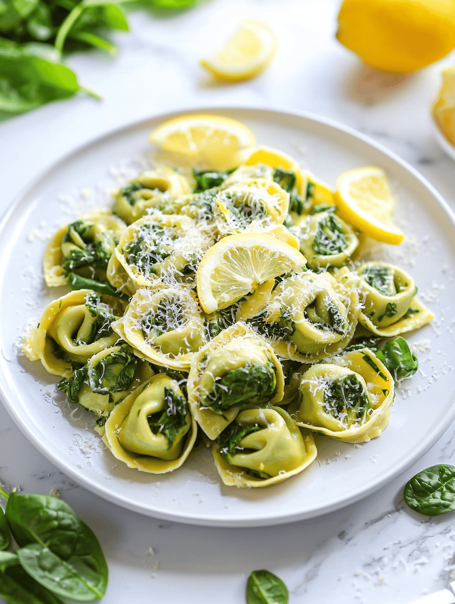Lemony Tortellini Spinach: A Surprising Comfort in a Bowl