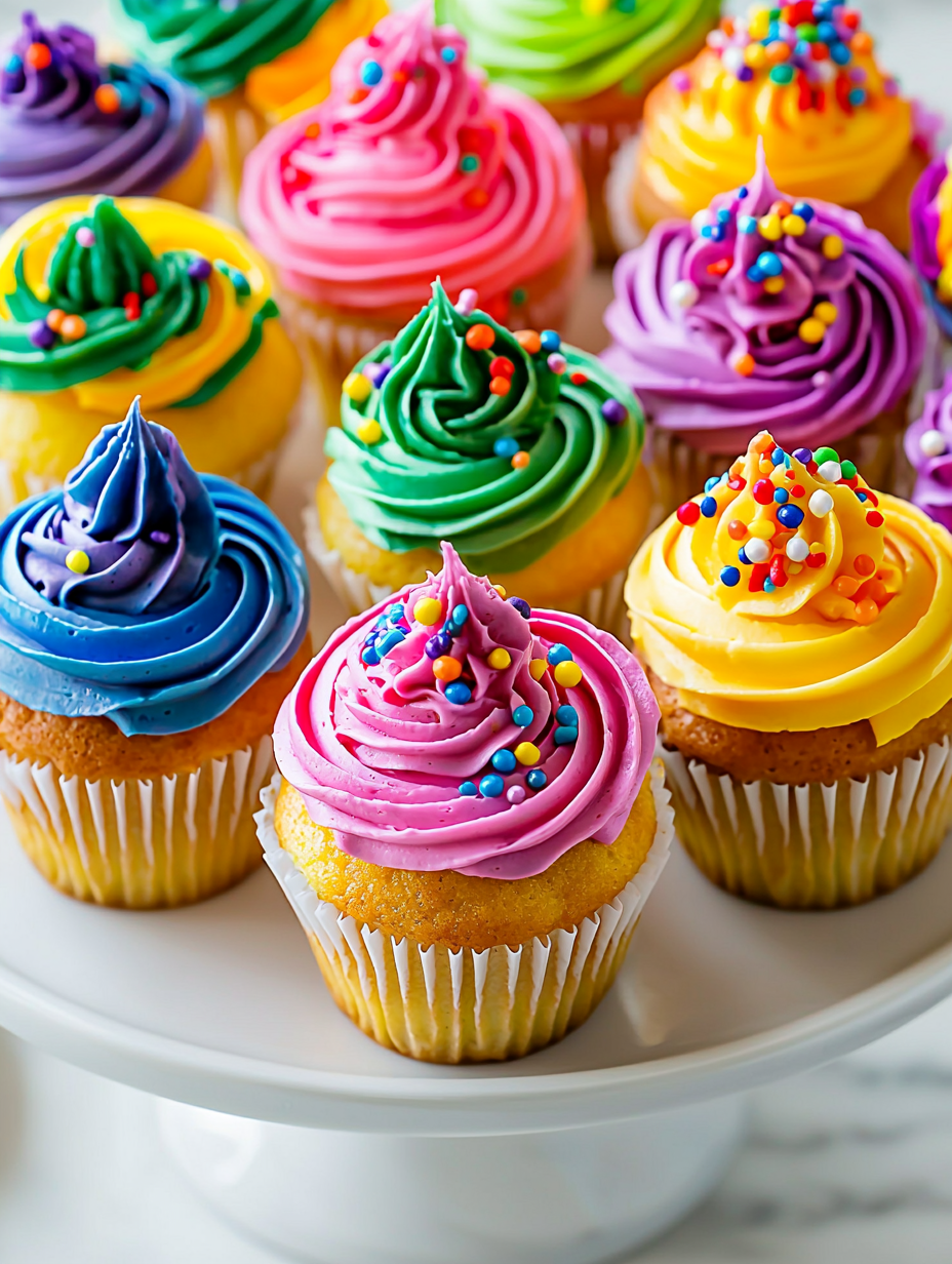 Firework Cupcakes: Snack for When the Silence Gets Loud