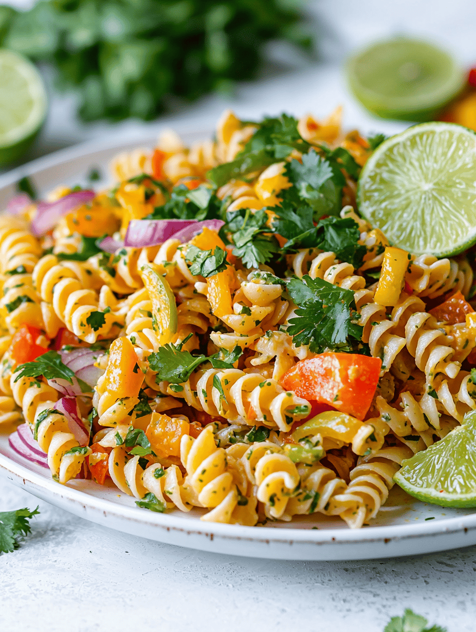 Cilantro Lime Pasta Salad: The Surprising Trick to Brighten Up Weeknights