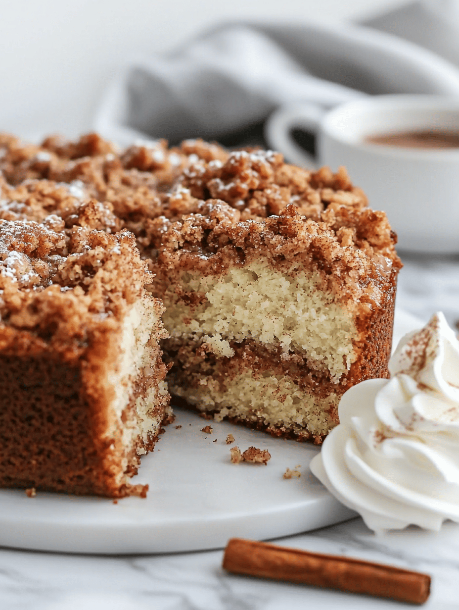 Cream Coffee Cake That Makes You Reconsider Breakfast