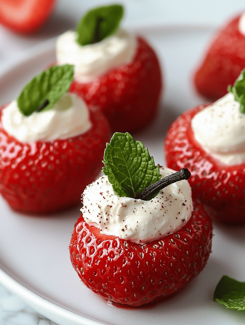 The Secret Life of Stuffed Strawberries — More Than Just Fruit