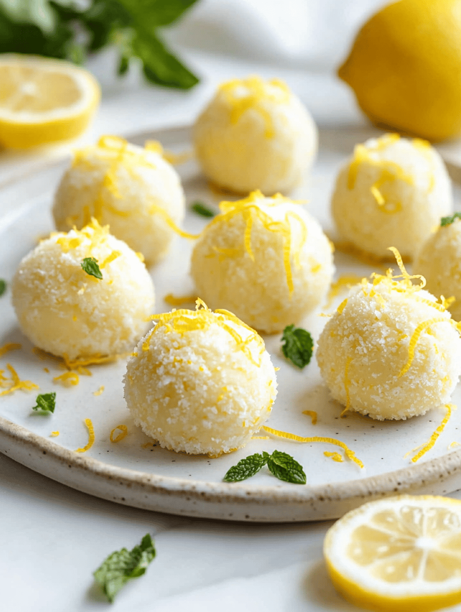 Lemon Cake Balls That Make Your Kitchen Smell Like Summer in a Jar