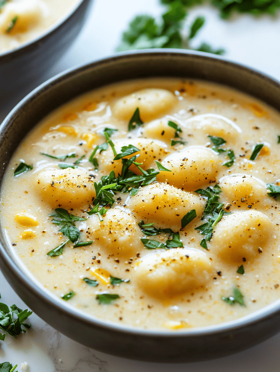 The Unexpected Charm of Gnocchi in Chicken Soup