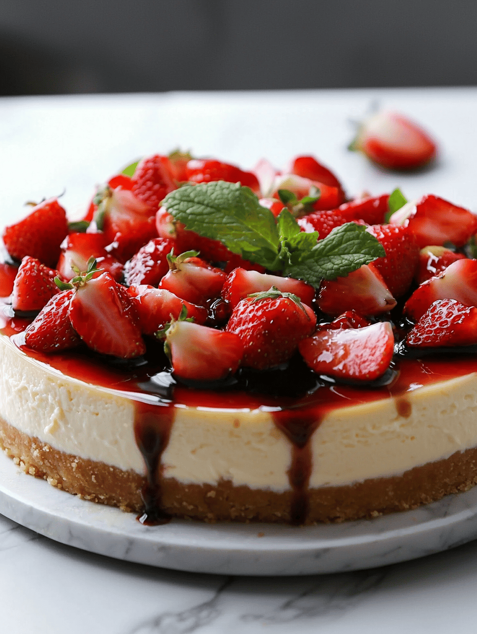 Red Velvet Strawberry Cheesecake: An Unexpected Summer Surprise