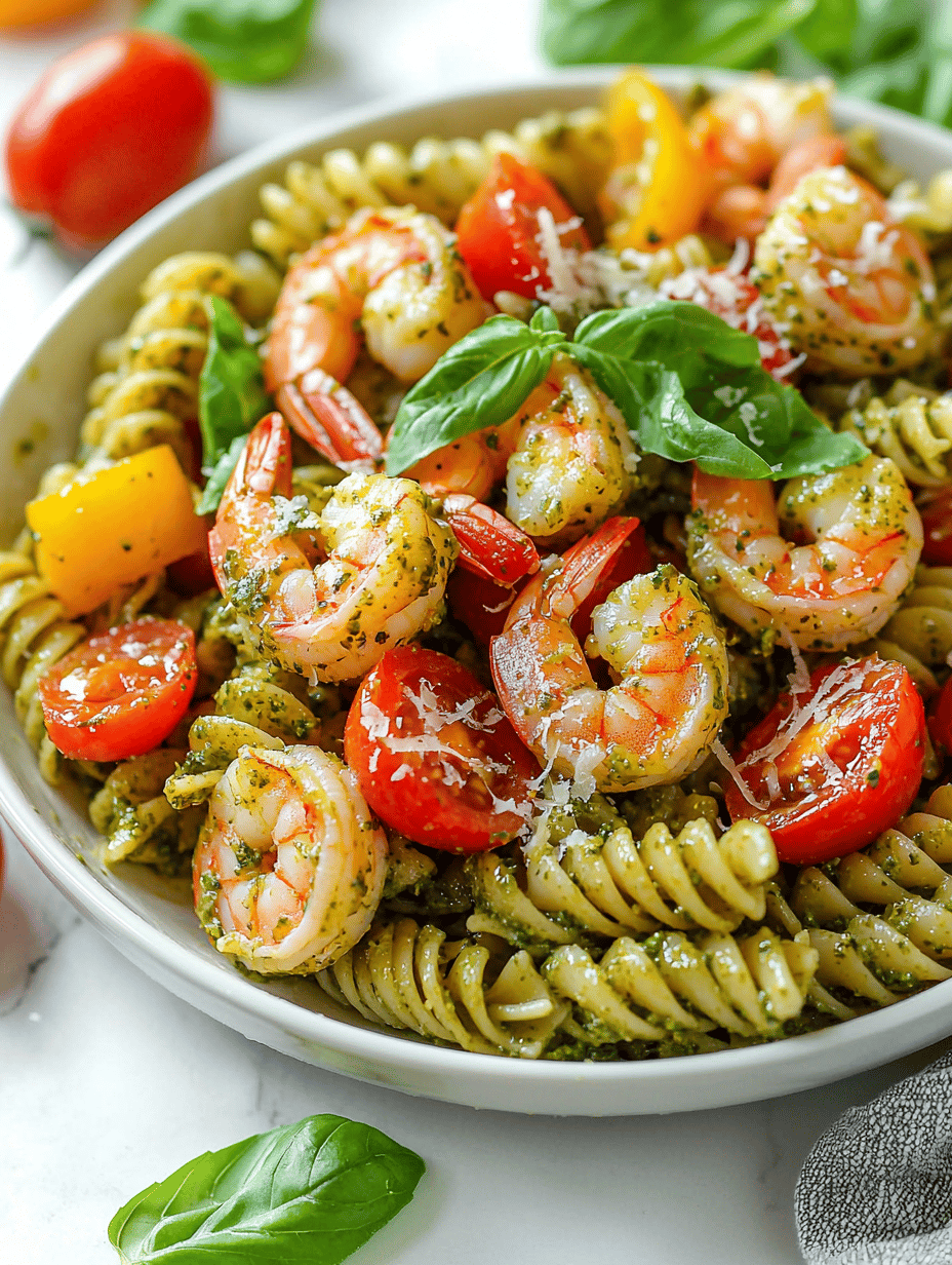 The Shrimp Pesto Pasta Salad You Didn’t Know You Needed for Summer Rebellion
