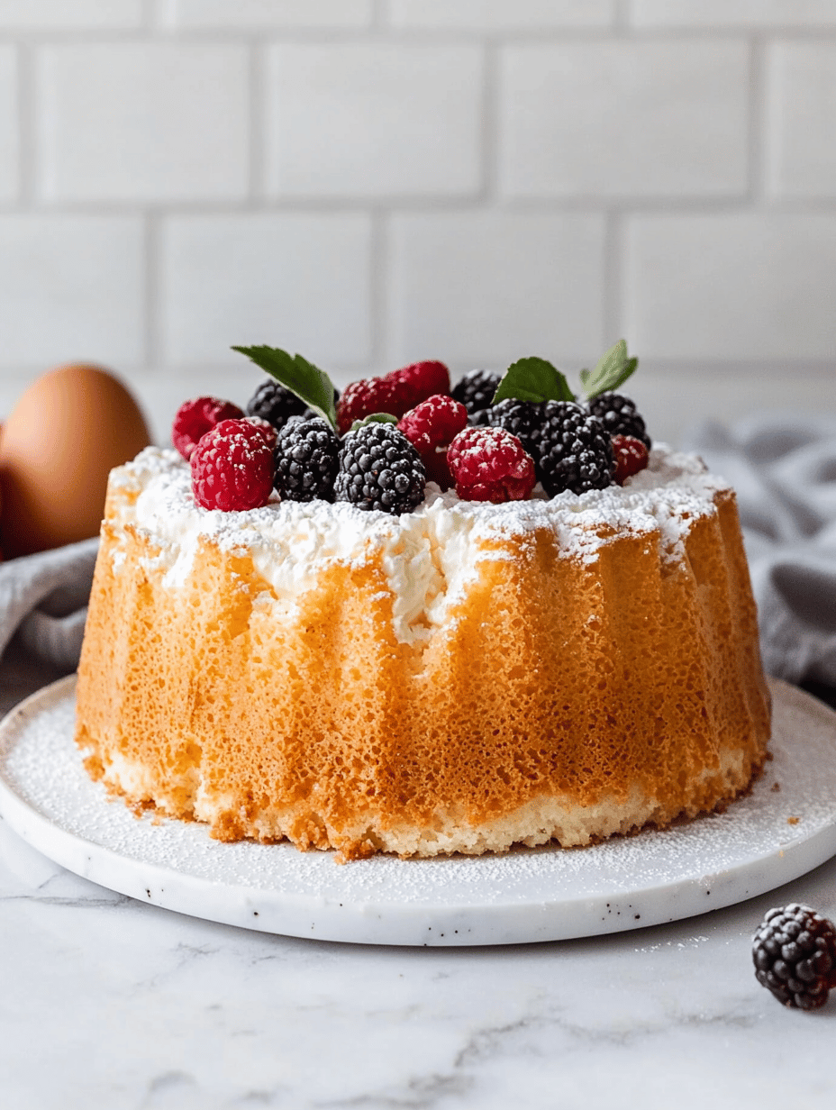 Angel Food Cake: The Airiest Slice You Didn’t See Coming
