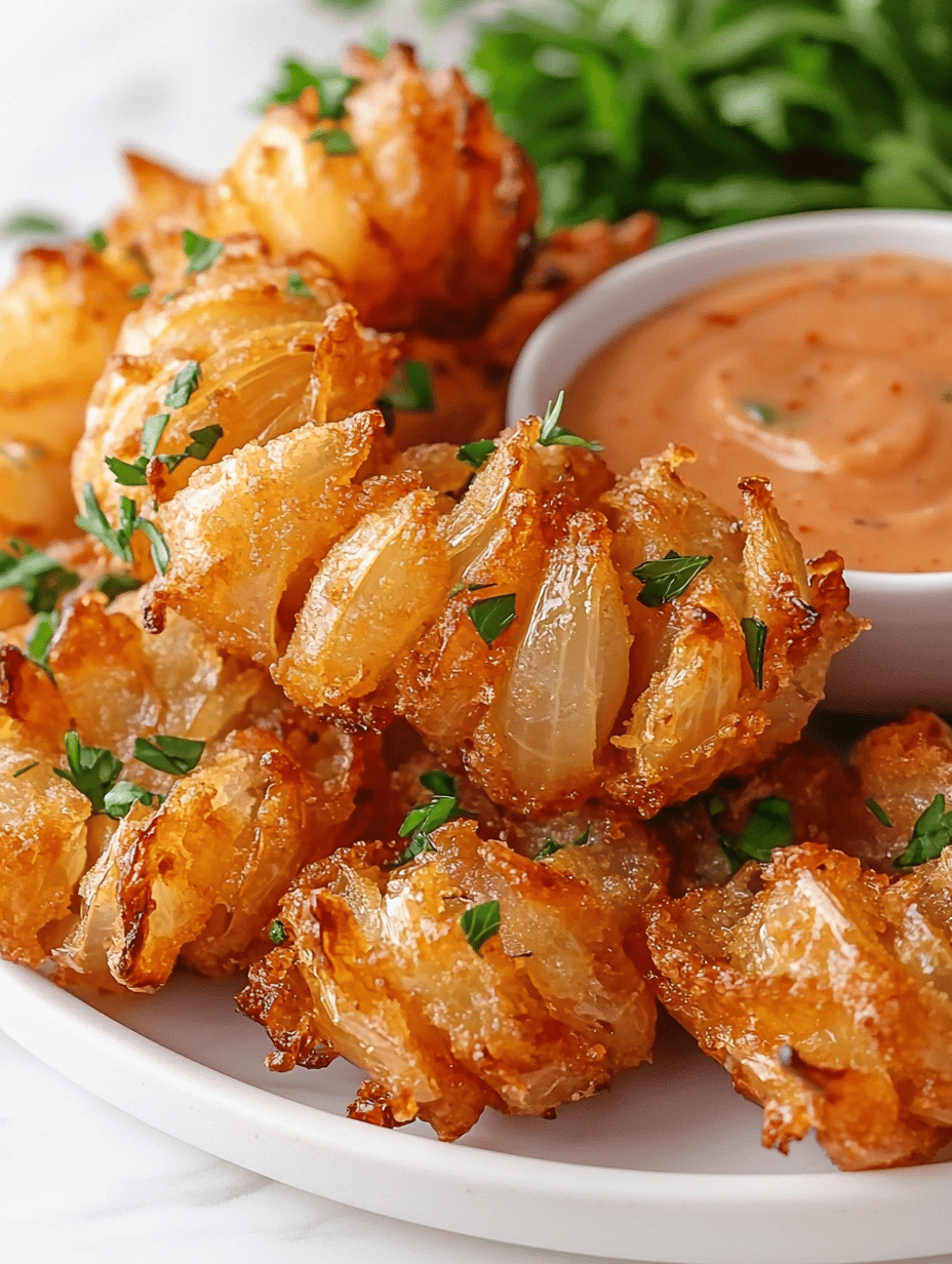 Mini Blooming Onions That Fight Post-Dinner Snack Guilt